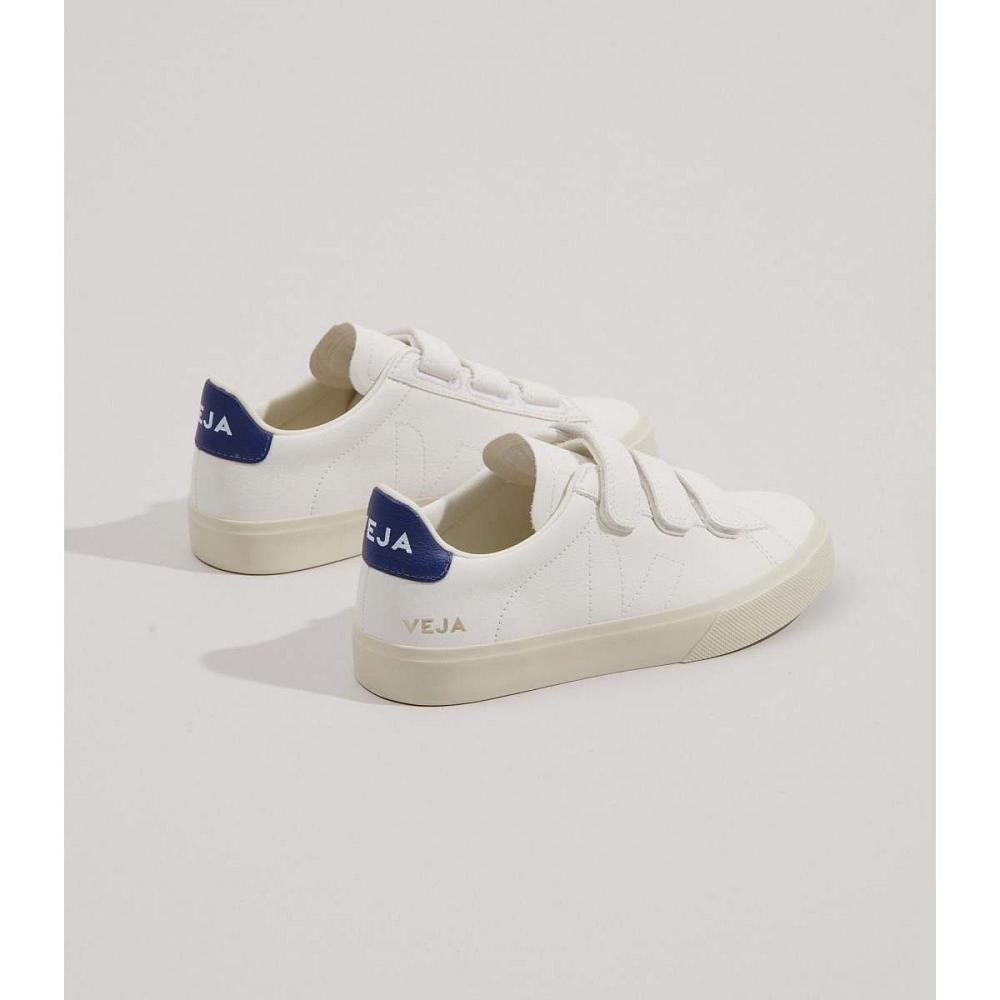 Men's Veja RECIFE CHROMEFREE Shoes White/Blue | SG 200XYU